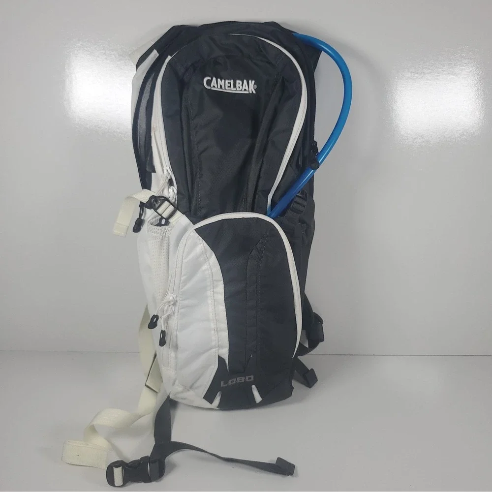 Camelbak LOBO 100 oz / 3L Capacity Hydration Backpack Black/White With Reservoir